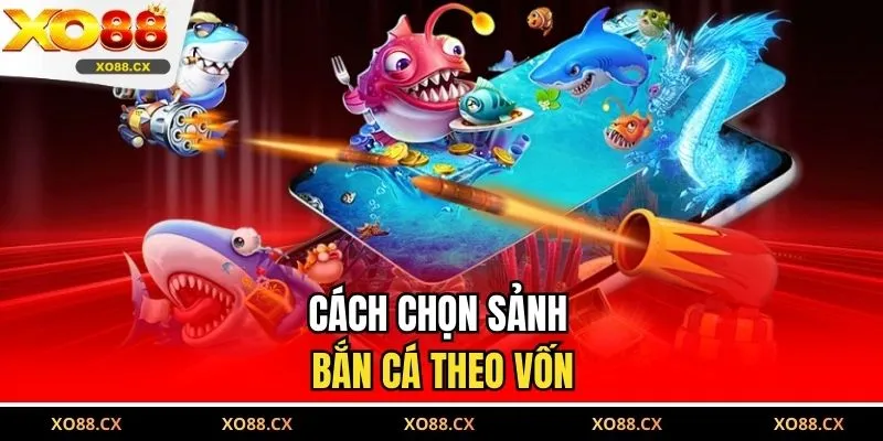 Cách chọn sảnh bắn cá theo vốn