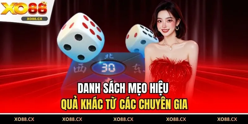 Danh sách mẹo hiệu quả khác từ các chuyên gia